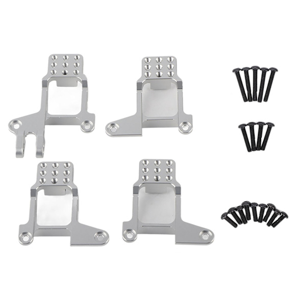 4 kpl metalliset iskunvaimentimen kiinnityspisteet kaari TRX4 1/10 RC-raiteille