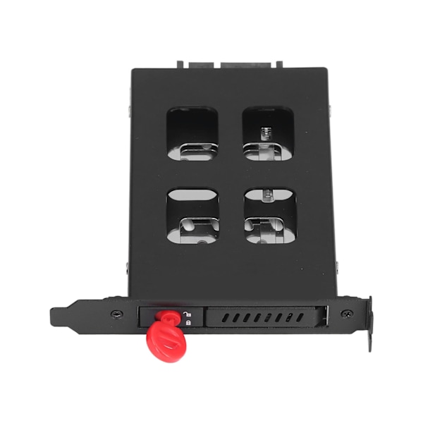 SATA HDD-bricka Rostfritt stål Intelligent designstöd SATA SSD 6 Gbps High Speed ​​2,5 PCI-hårddiskfodral
