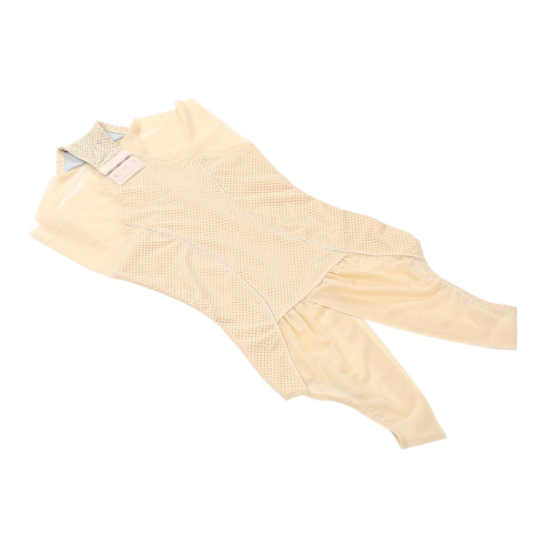 Slimming Body Shapewear Postpartum Rumplyftande Magkontroll Midjeträning Bodysuit (hudfärg)XL