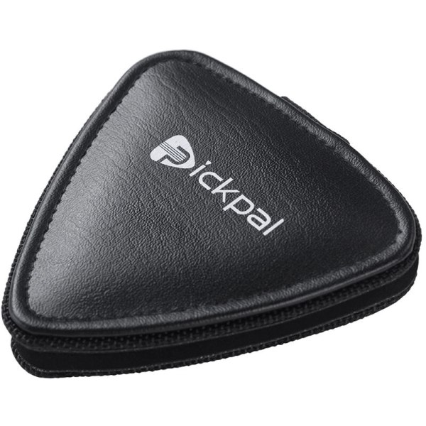PICKPAL Guitar Plectrum Bag Akustinen kitara Plectrum case 12 Plectrumilla Väri Random TBC-12 (Medium) Musta