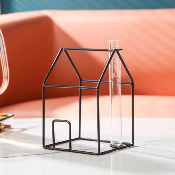 Nordic Home House Glasvas Dekoration Växt Dekorativ vas till jul Thanksgiving