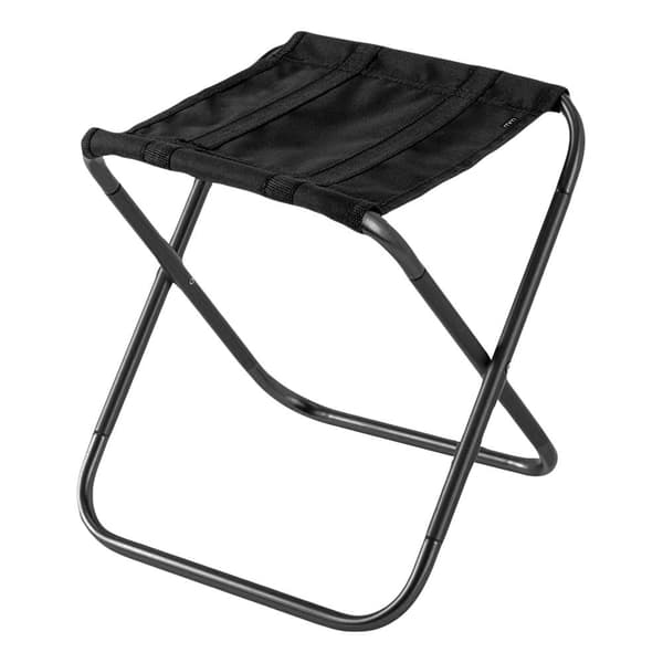 Hopfällbar Pall, Mini Svart Svart black