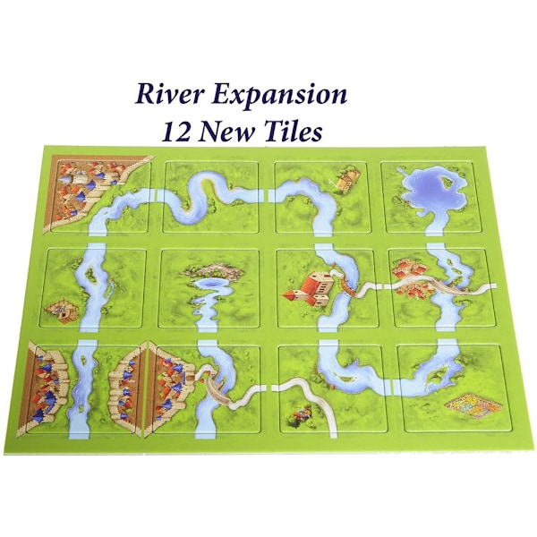 Carcassonne Brädspel Familjefest Brädspel Expandera brädspel för 2-5 spelare