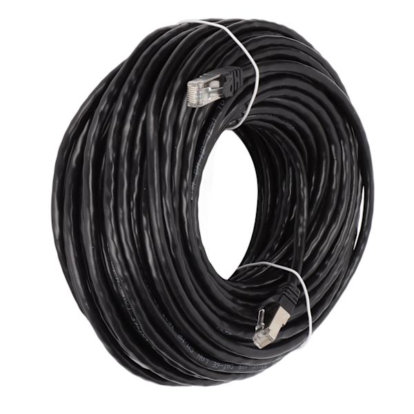 Cat 6 Ethernet-kabel EMI-skydd Låg returförlust 10 Gbps Höghastighets RJ 45-kontakt Internetsladd för PC 30 meter
