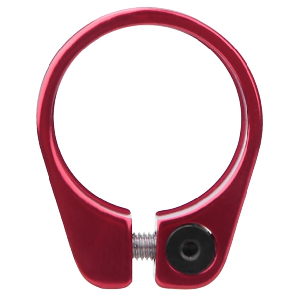 31,8/34,9 mm Ultralet Cykelsadelrør Låseklemme i Aluminium Legering Rød 31,8 mm