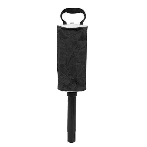 Bärbar golfbollsplockare Plock-up-väska Ficka Scooping Device Förvaringsväska (svart)