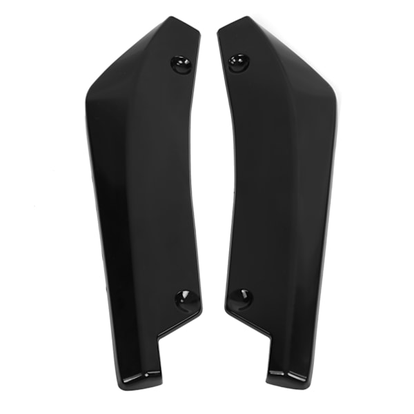 2 stk Bil Bagerste Bumper Lip Anti Crash Spoiler Canard Diffuser Wrap Angle Splitter