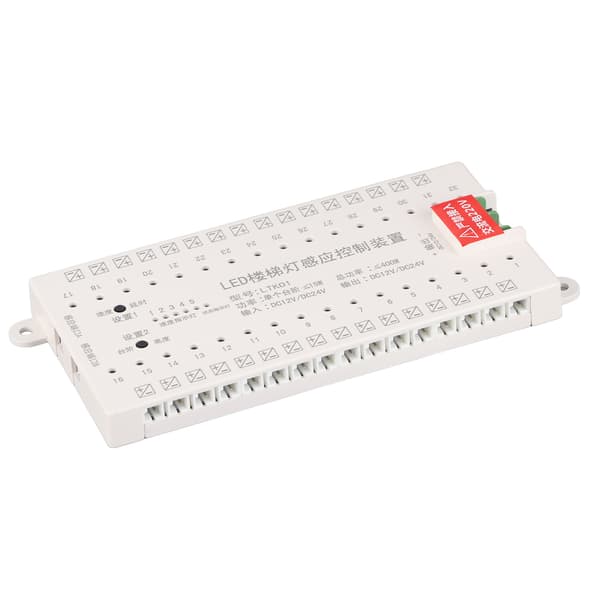 DC12V/24V LED-ljus Människokroppsinduktionskit Smart Trappstegsljussensorkontroller