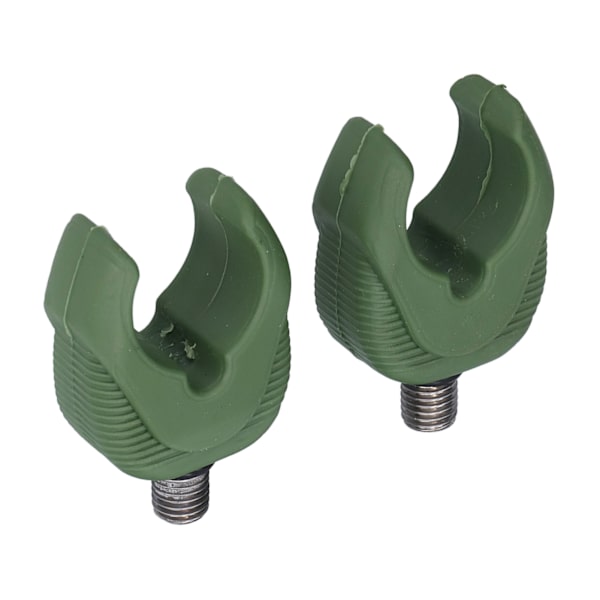 4 kpl karppiikkitelineen Silica Gel -varsipidike Kalastusvavanpidike M3/8 kierteellä Army Green