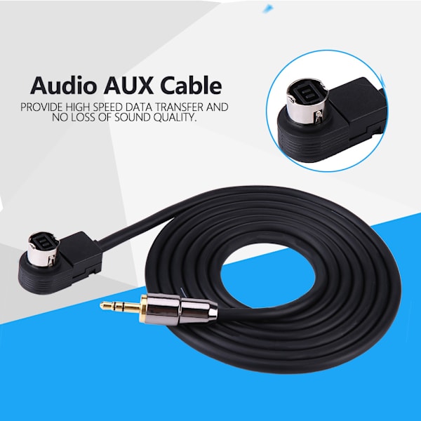 Bilradio AUX Adapterkabel for JVC/Alpine Ai-Net CD-spiller