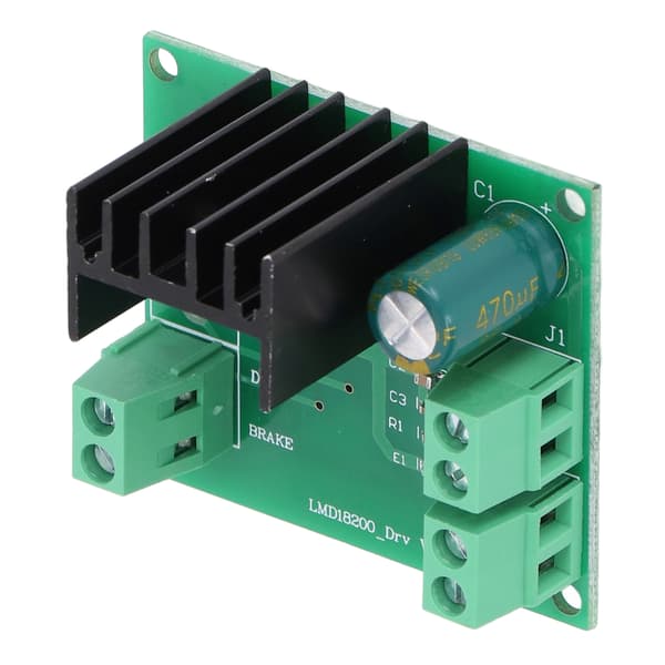 DC Motor Drivmodul PWM Hastighedsregulering Motor Driver Controller Board LMD18200T 4.5‑5.5V