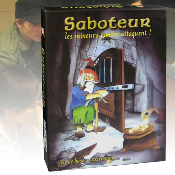 Sabotør Brætspil Version 1 + 2 Dværg Guldmine Kortspil Sjovt Sabotør Duel Brætspil