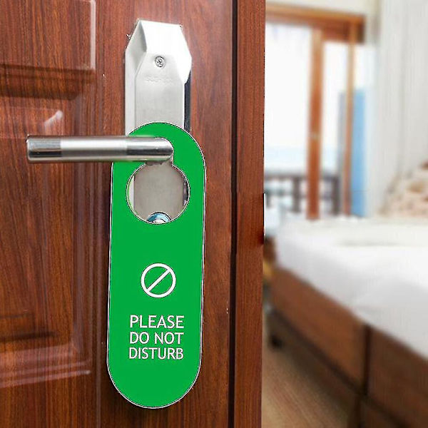 Stör ej-hängskylt för klubbkaféhotelldörr