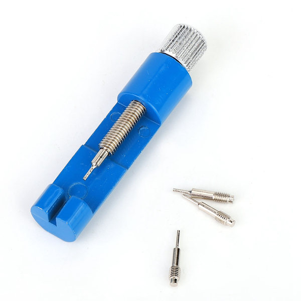 Metallurbandsrem Armband Justerare Verktyg Link Pins Remover Reparation Watchmaker (blå)