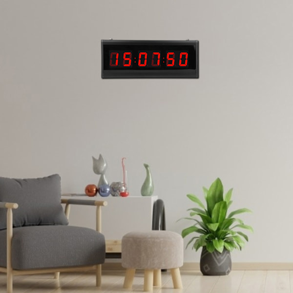 Hushållens moderna LED digital elektrisk klocka med evig kalenderdekoration 100-240V Pris UK
