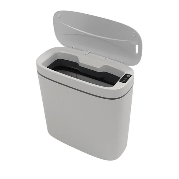 Automatisk soptunna Multifunktionsrörelsesensor 3 lägen Smart soptunna med lock för badrumskök 14L