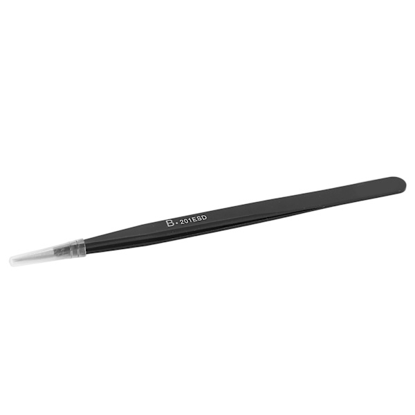 BST-201ESD spetsig pincett i rostfritt stål med hög precision antistatisk syrabeständig pincett för noggrannhet i laboratoriet