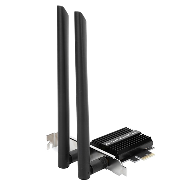 Stasjonær WLan-adapter Dual Band nettverkskort Datamaskintilbehør Wi-Fi 6（802.11ax）AX3000