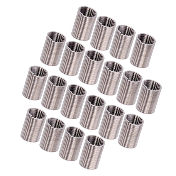 20 kpl kierteinsä M12 x 1 kierteinen korjausmutteri spiraalinen kierteen pidennys työkalu 3D
