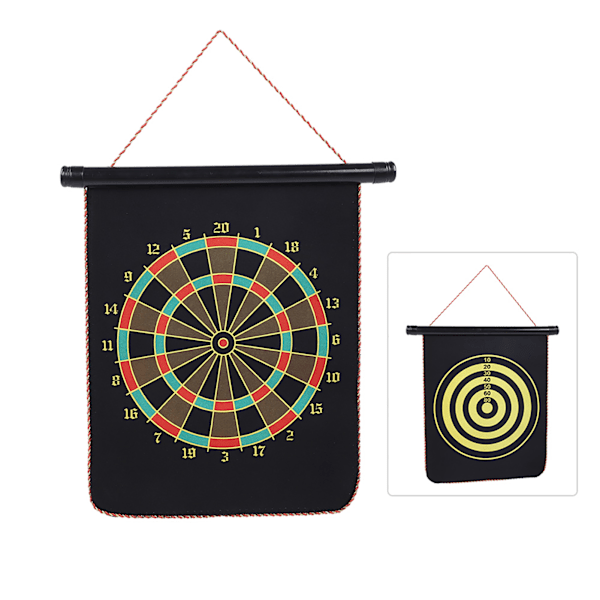 Magnetisk vändbar darttavla Magnet Dart Target Toy Barn Familj Fritidssport