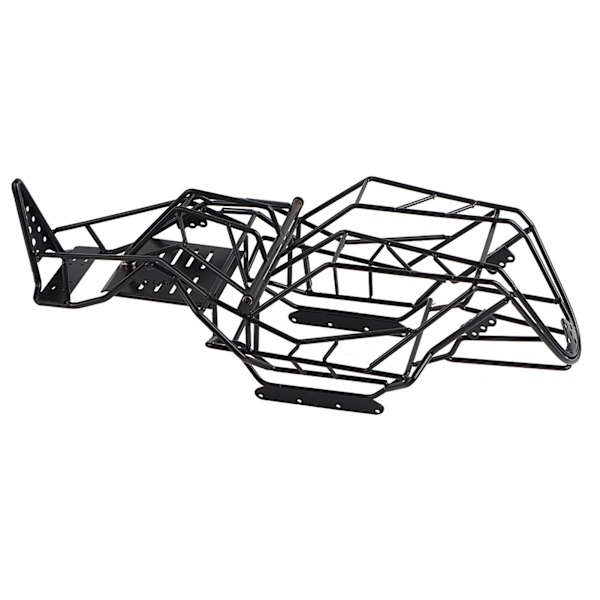 Svart Metall Sveise Rullbur Ramme Karosseri Chassis for Axial Wraith 1/10 Scale RC Bil