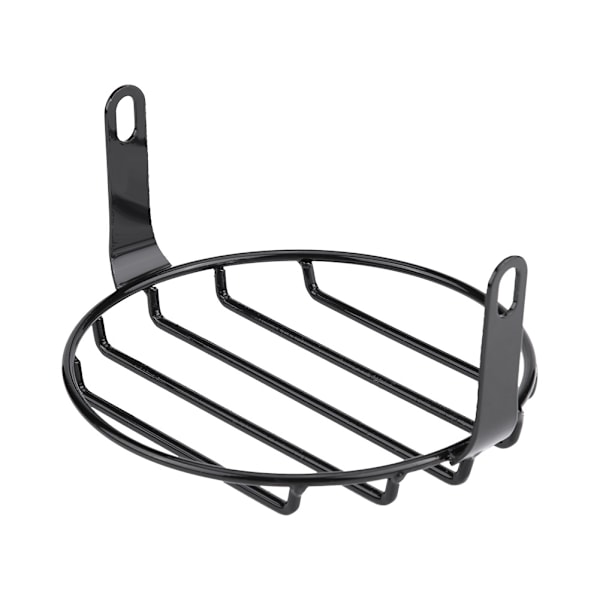 6,5 tum rund grillskydd för motorcykel-sidomonterad strålkastare för Cruiser Chopper Cafe Racer #1