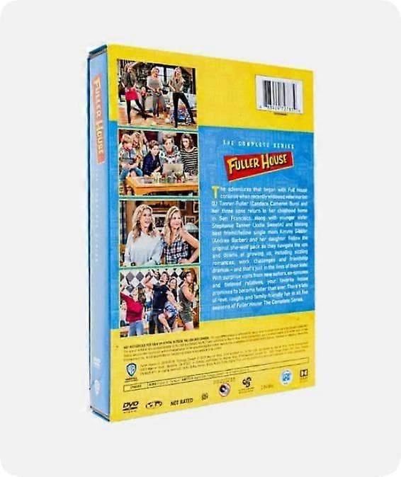 Fuller House Sæson 1-5 DVD Den komplette tv-serie 10-disc boksæt Engelsk version [LD]