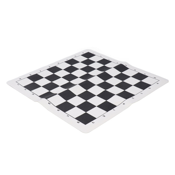Schackbräde Endast schackbräde PU Portable Soft Standard 35x35cm för resor utomhuscamping