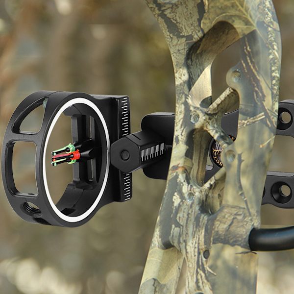 TP1530 ​​Basic Hunter Compound Bow Sigte 3-pins fiberoptik til jagt/skydesport