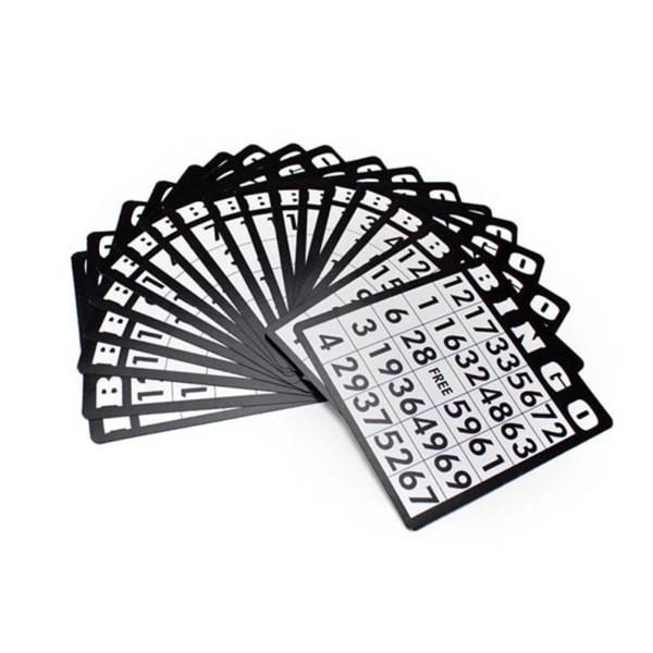 Deluxe bingospil sæt med Bingo Cage Bingo Kugler Bingokort og bingomarkører