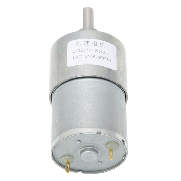 JGB37‑3530 Matovaihdemoottori Itseloukkaava Kulumiskestävä Turboreduktoriakseli Ovien Avaajille DC12V 80RPM