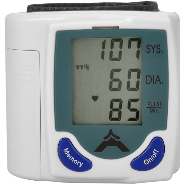 Blodtrykksmåler YK1302 hvit leveres uten batteri