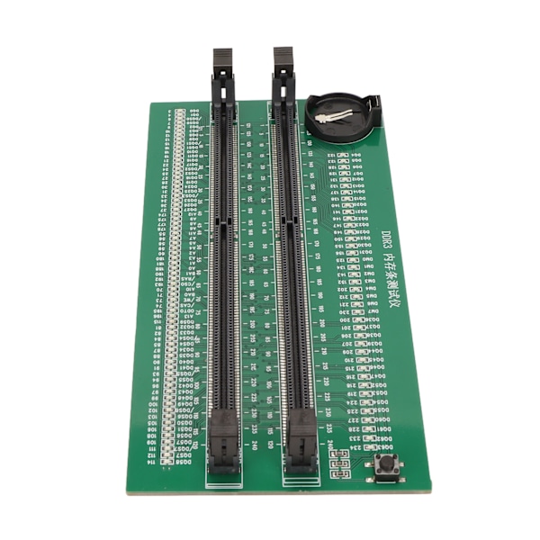 DDR3 muistitesteri PCB DDR3 muistitestikortti 110 LED-indikaattorilla pöytätietokoneen DDR3-muistille