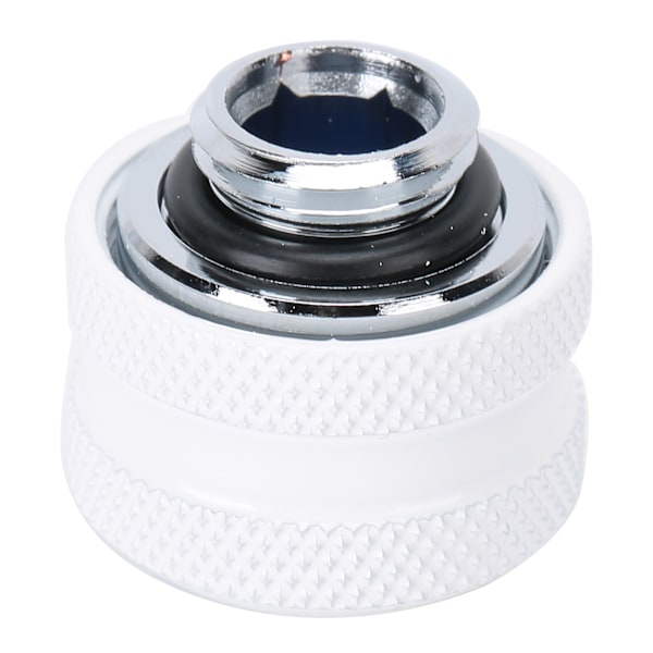 Quick Twist Connector G1/4 Ydre Gevind Beslag til Computer Vandkøling Hard TubeWhite
