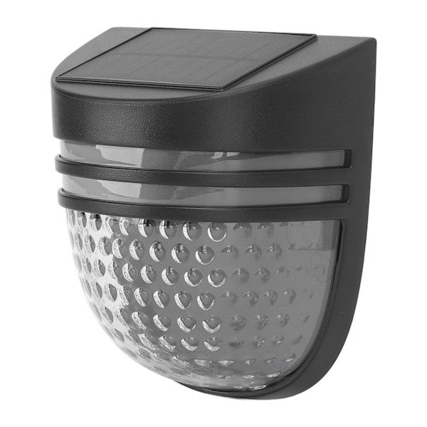 Solar Vegglampe Profesjonell Høy Lysstyrke IP54 Vanntett Solar Gjerdelys for Utendørs Hage Patio Gjerde Dekk