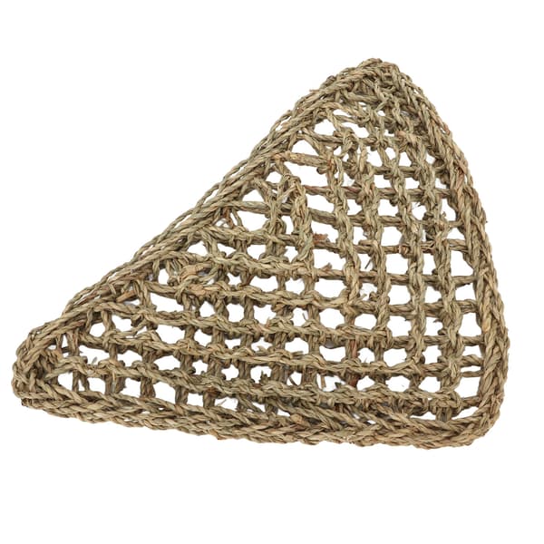 Lizard Hammock Pet Crawling Mat Triangle Grass Reptile Pet Hammock for Bearded Dragon Dogs Cats