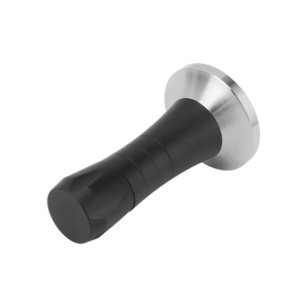 Coffee Tamper Omrörarsats Distributionsverktygssats 2 i 1 Handpressare för Home Svart 51mm
