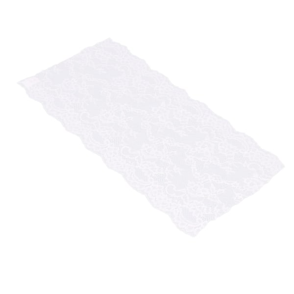 10 Yards Bred Spetskant Multi Purpose 4 Färger 23cm Bredd Mode Elegans Klädtillbehör Spets för Hushåll Rosa
