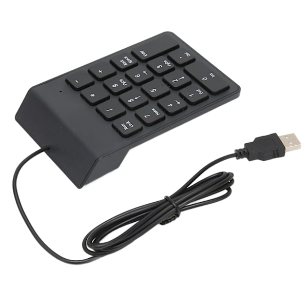 USB Mini 18-Tast Nummerskrivebord til stationære og bærbare computere