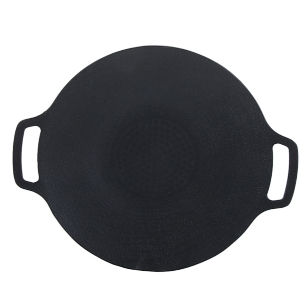 30 cm korealainen grillpannu, tarttumaton, pyöreä, lääketieteellinen kivi, ulkokäyttöön, kannettavaan kaasupolttimeen, leirintään