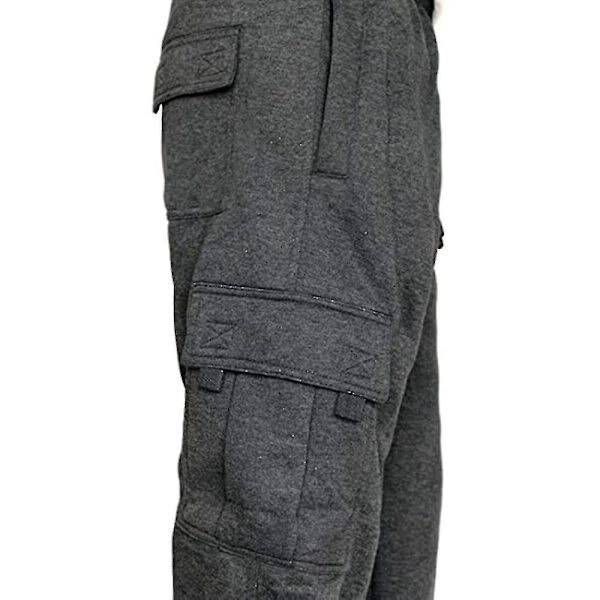 Cargo Style Herr Sweatpants XL i Grå för Casual Vår/Sommar Kläder
