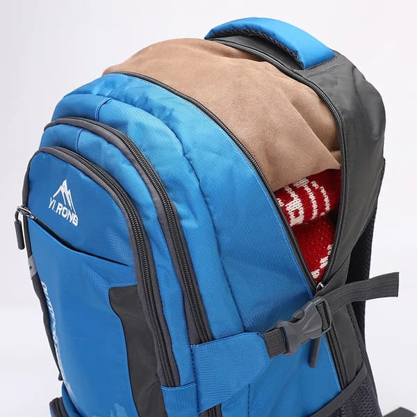 55L Waterproof Hiking Backpack Lightweight Camping Backpack Women Men Durable Daypack (Black, 55L) black