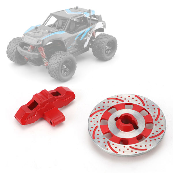 Hjulbremseskivedele Passer til TRAXXAS Unlimited Desert Racer UDR 1/7 RC Bil Rød