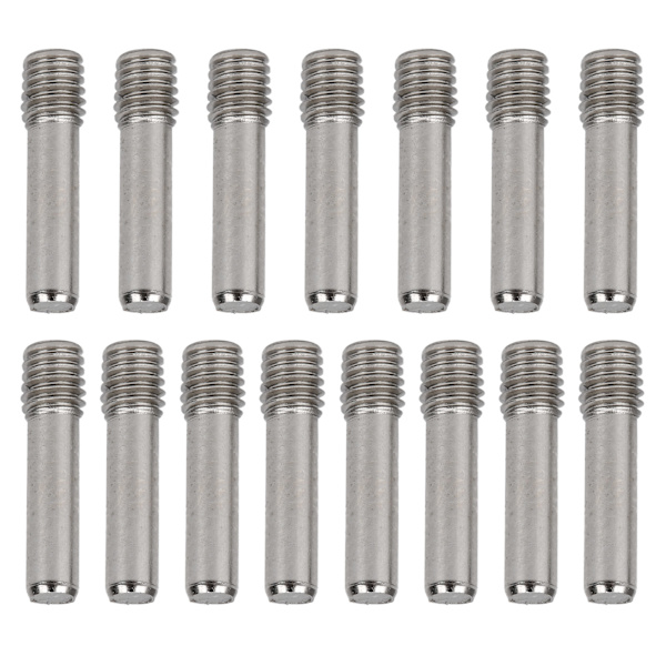 15 stk M3 sekskant skruer i rustfritt stål, uten hode, festemidler, RC bilmodelltilbehør, 12 mm