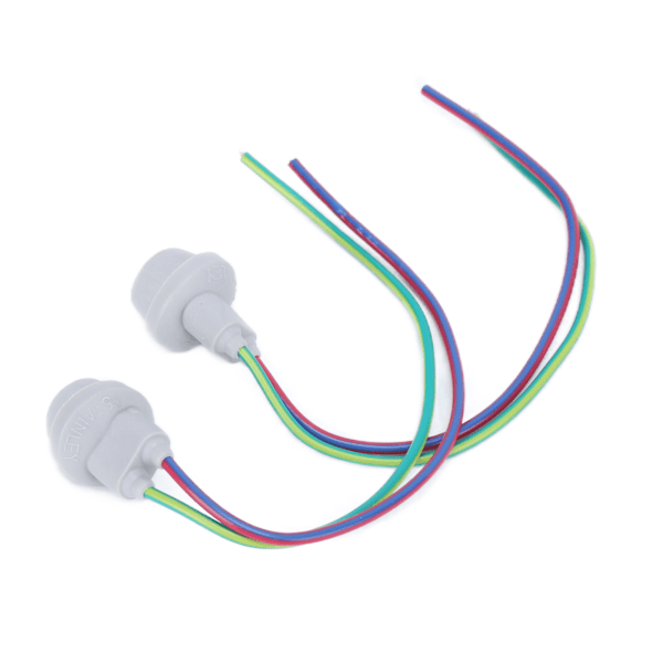 2ST T10 W5W Parkeringslyssokkel med gummiglasfod Universal til scootere ATV Quad