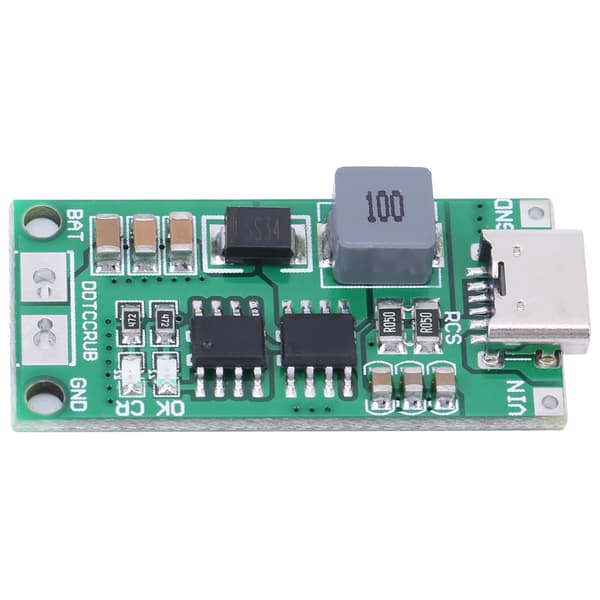 Li-ion Batteriladermodul Boost Ladebrett Elektronisk Komponent DDTCCRUB 3S-4A