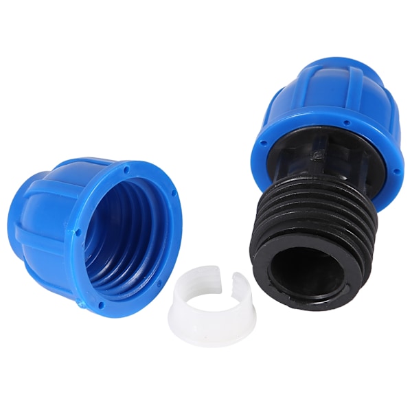 5 st PE plast 20 mm till 20 mm rakt vattenrör Anslutning Rör anslutning Adapter Fitting