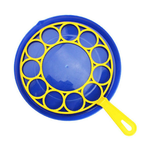 Bubble Wand Set med bricka Pop Form Bubble Maker Rolig Lätt att använda Bubble Making Leksak för barn utomhus