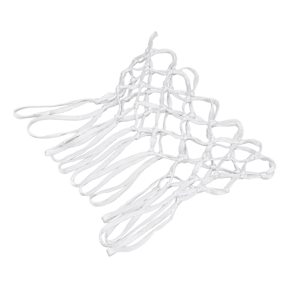 2st hållbara basketnät Nylon Vit Universal Heavy Duty basketnätbyte i alla väder för inomhus utomhus
