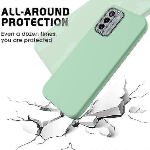 Bedst sælgende flydende silikonecover til Nokia G22_cdb1 Green